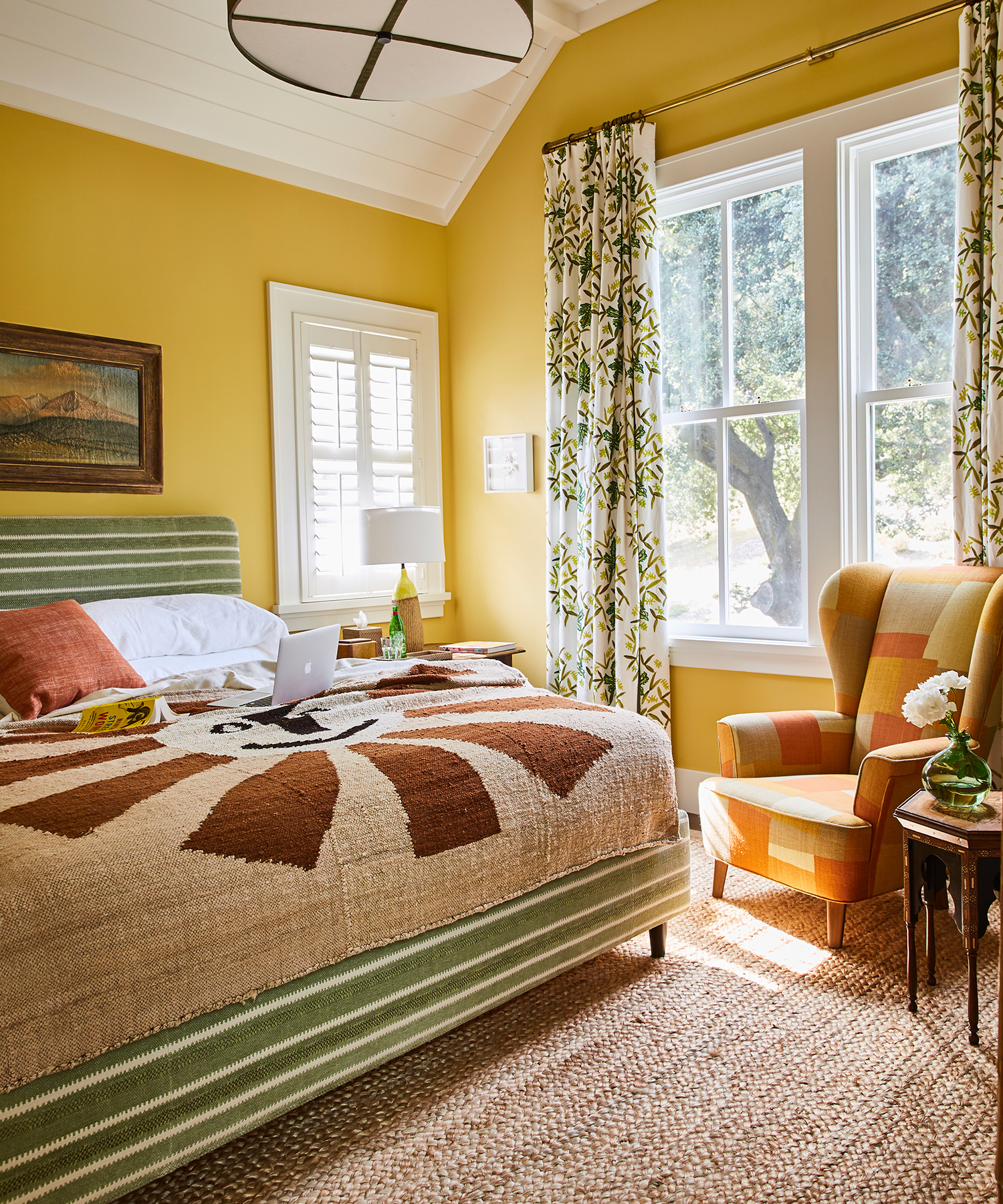 Yellow Bedroom by Peter Dunham