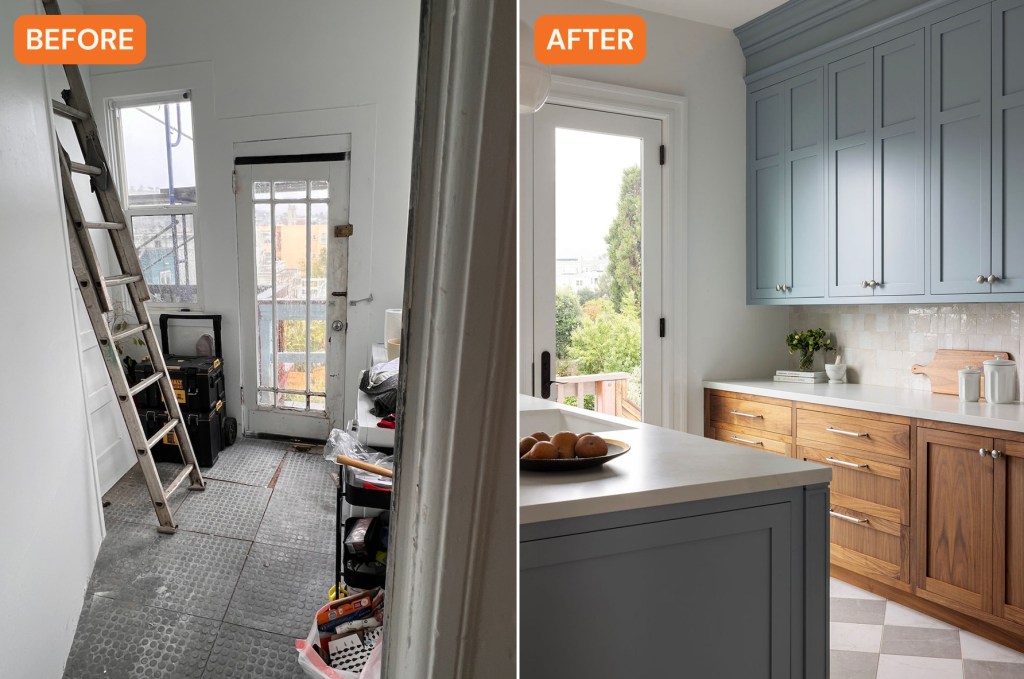 Before and After Cabinets SF Kitchen Makeover by Front of House Design