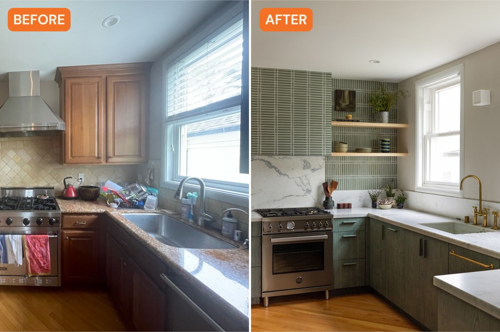 Before and After Window SF Kitchen Makeover by Alter Interiors