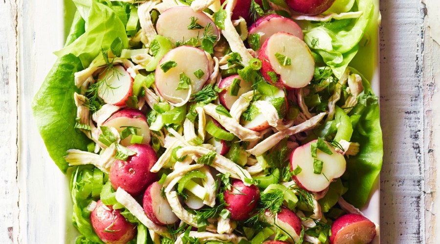Chicken and Potato Salad with Herbs