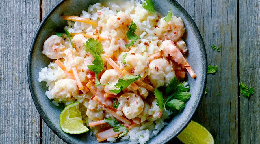 Coconut Milk Shrimp