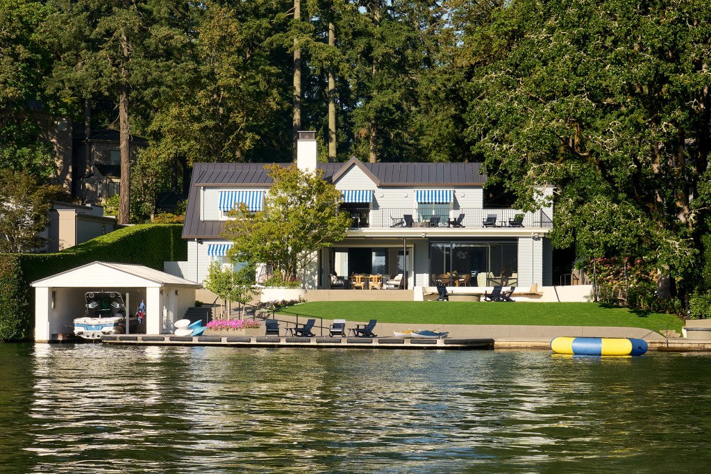 Inside a Multigenerational Lake House with Classic Americana Vibes