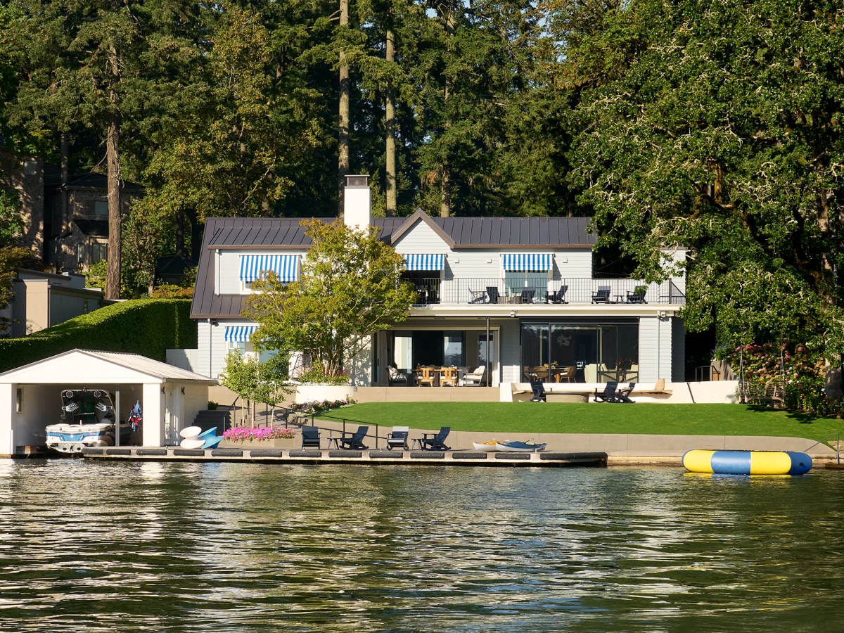 Inside a Multigenerational Lake House with Classic Americana Vibes