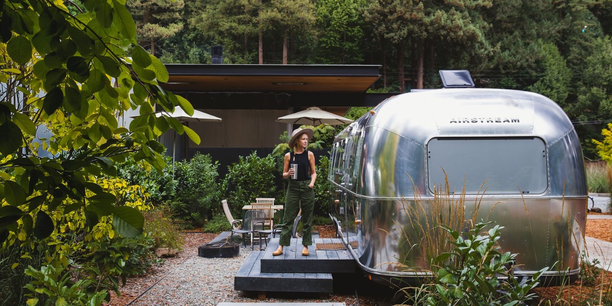 Autocamp Sonoma Airstream Exterior