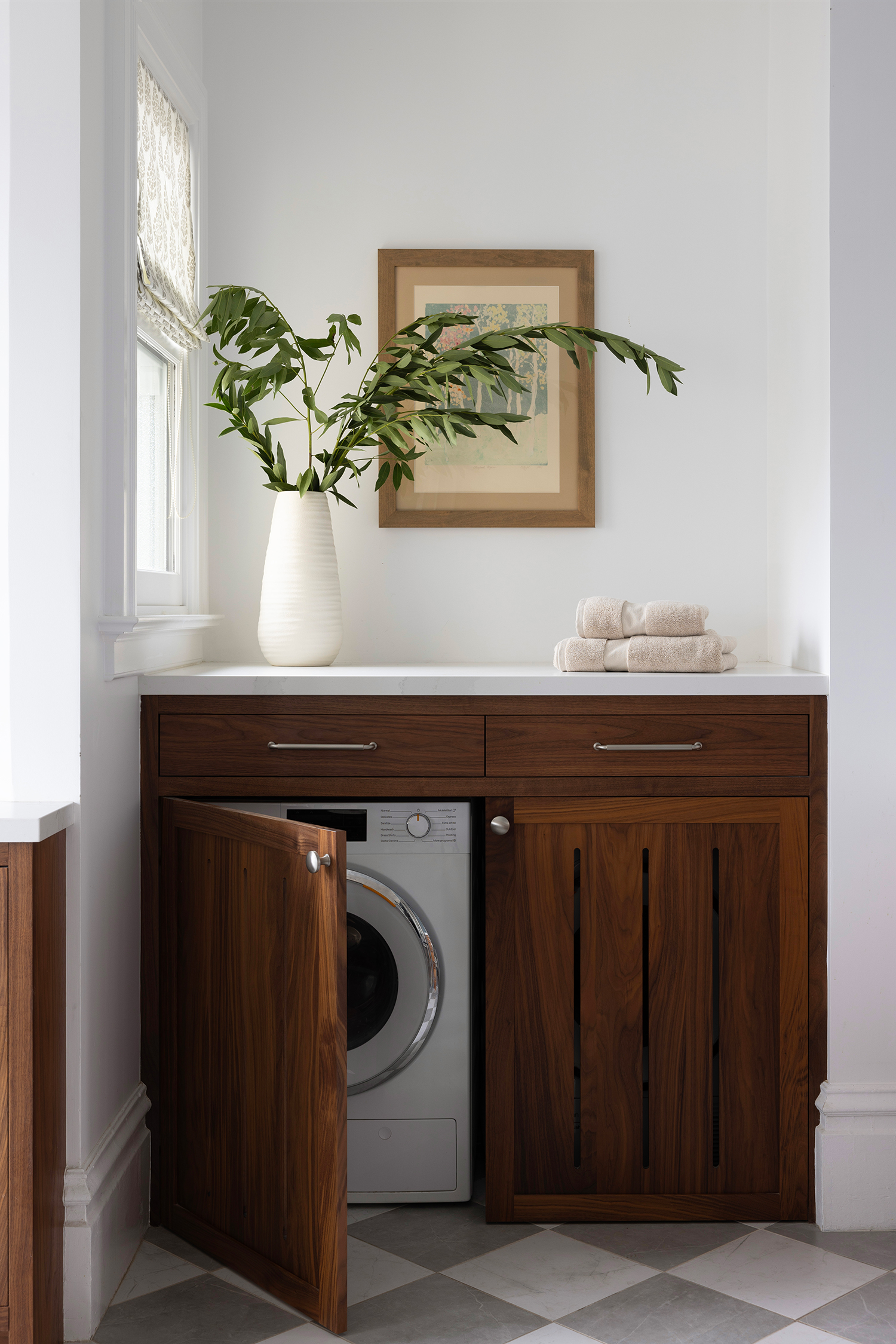 Laundry SF Kitchen Makeover by Front of House Design
