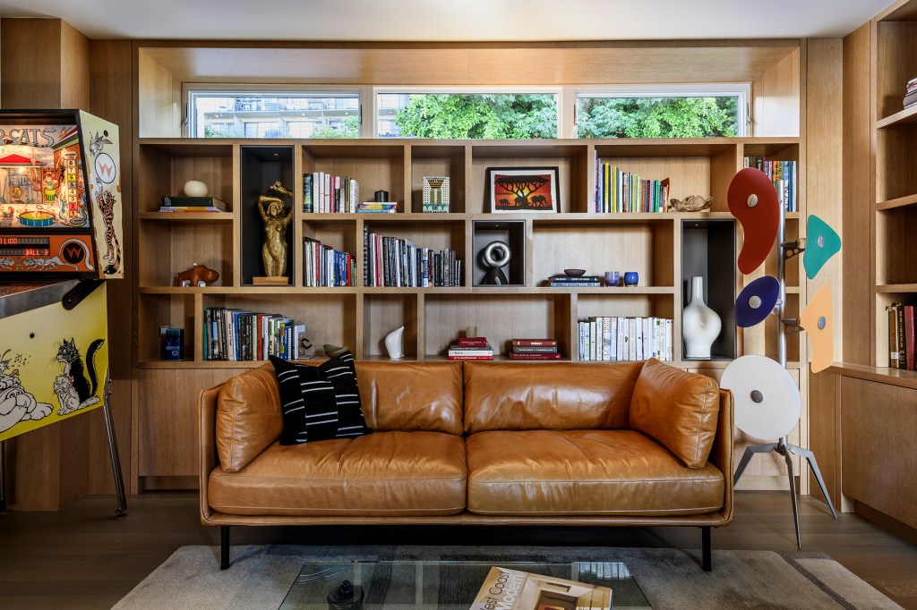 Library Seattle Floating Home by Dyna Builders