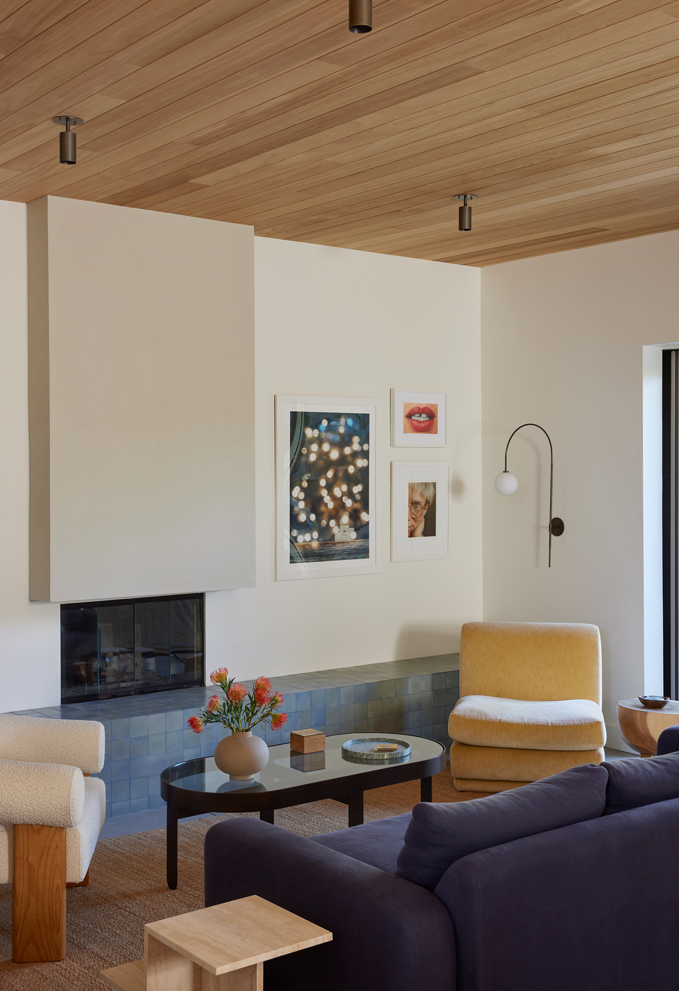 Living Room Venice Bungalow by Shelby Kass
