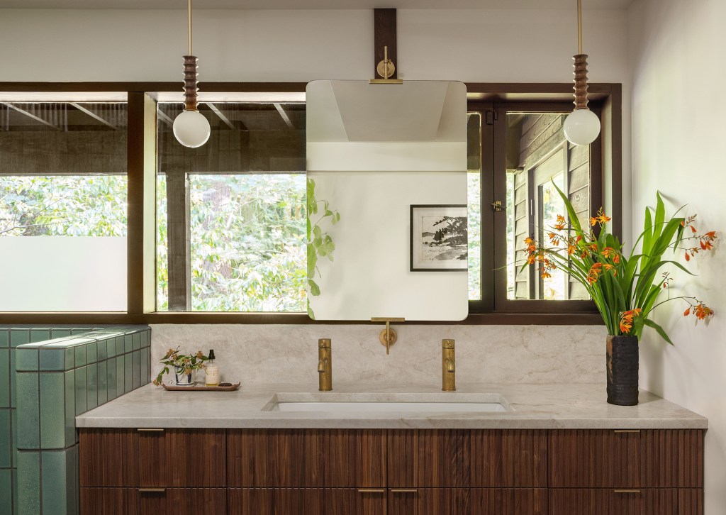 Primary Bathroom Burrows House by chadbourne + doss