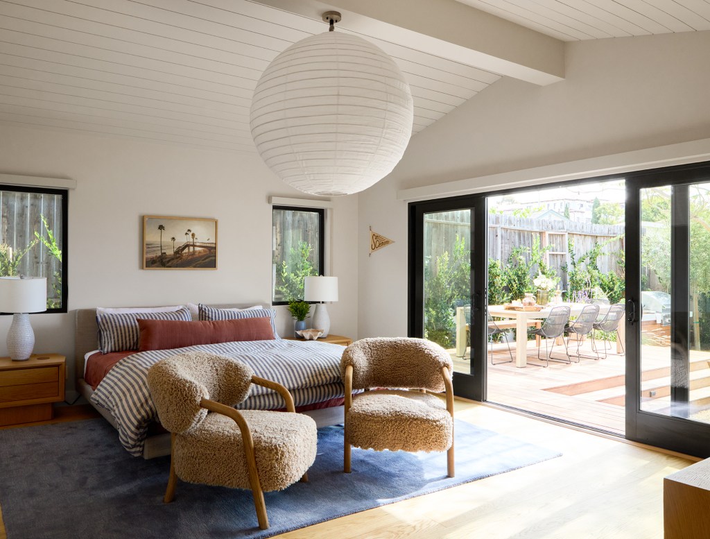 Primary Bedroom San Clemente Beach House by Raili Clasen