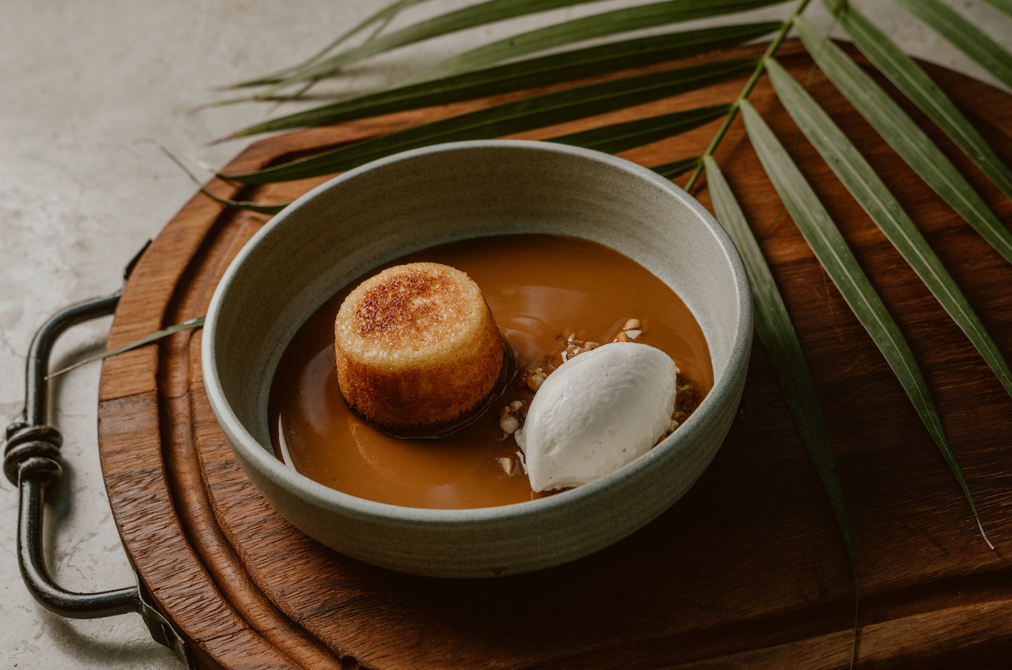 corn-cake-with-acre-mezcal-caramel-sauce