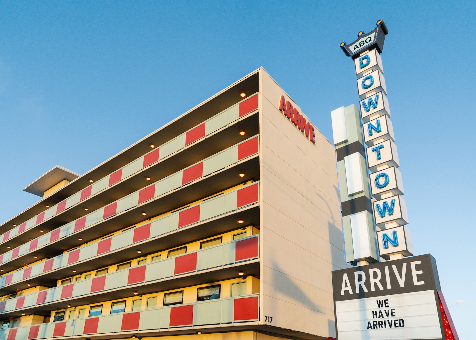the-exterior-of-arrive-albuquerque-sitting-on-route-66