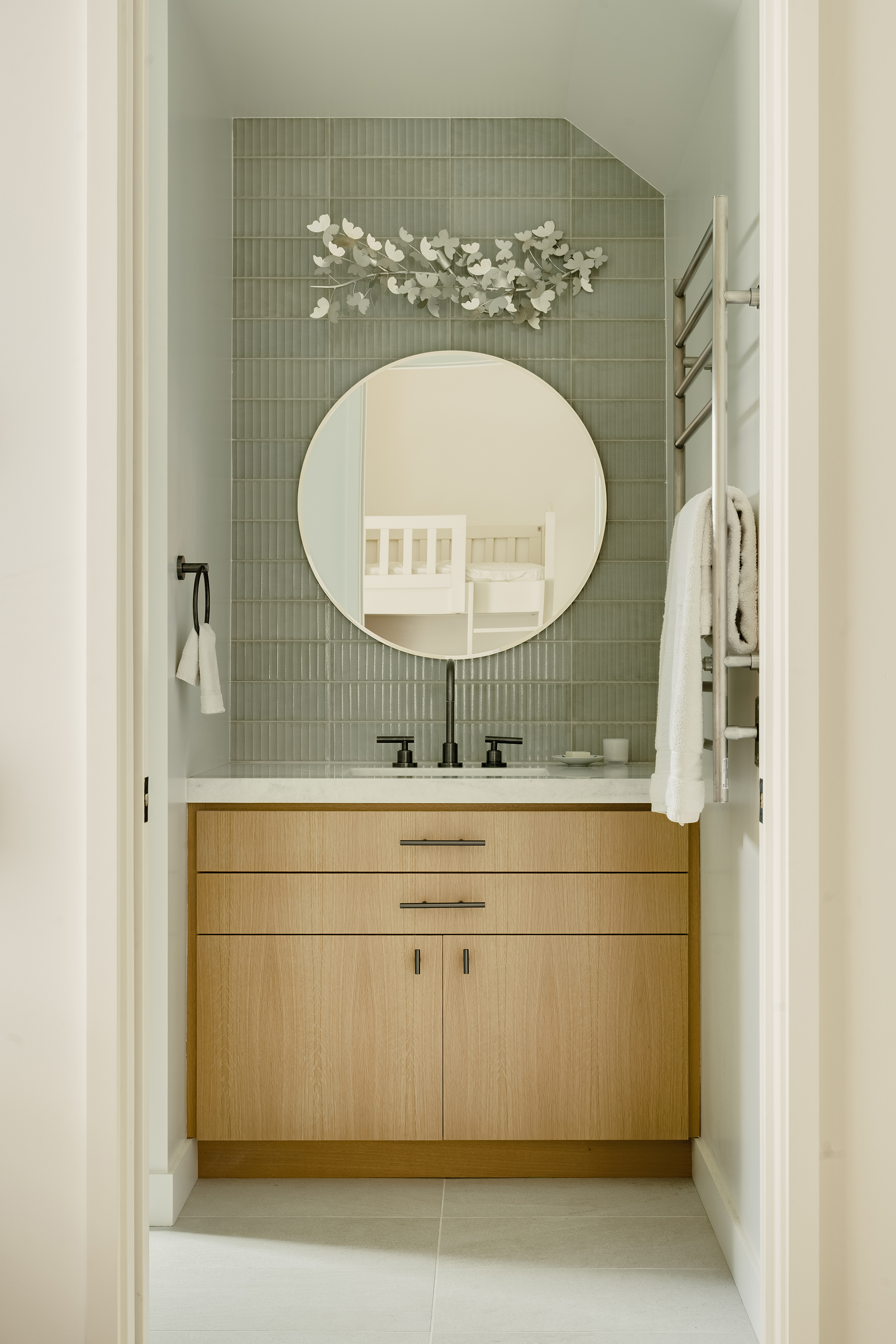 Bathroom Culver City House by Juliet Chang