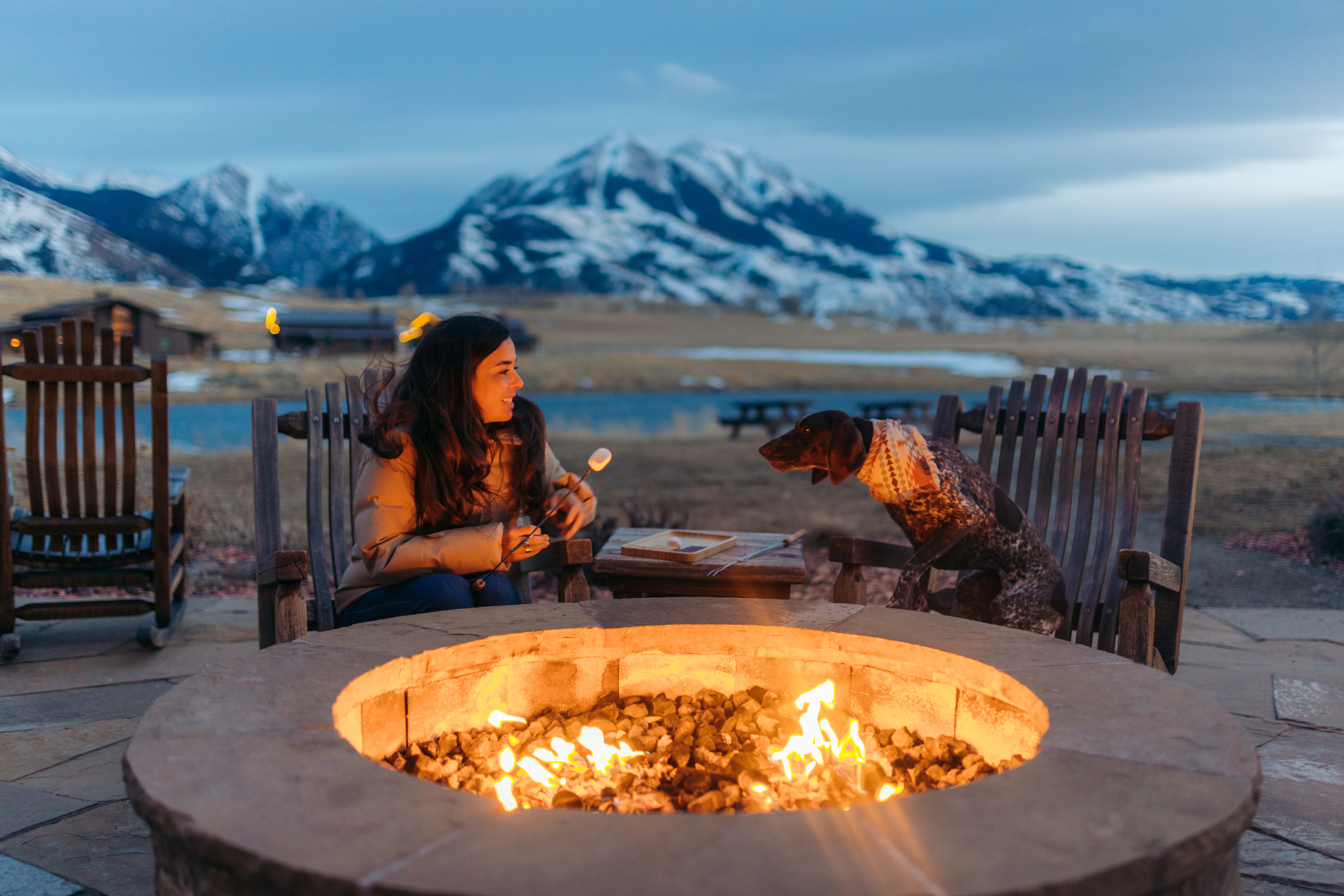 making-smores