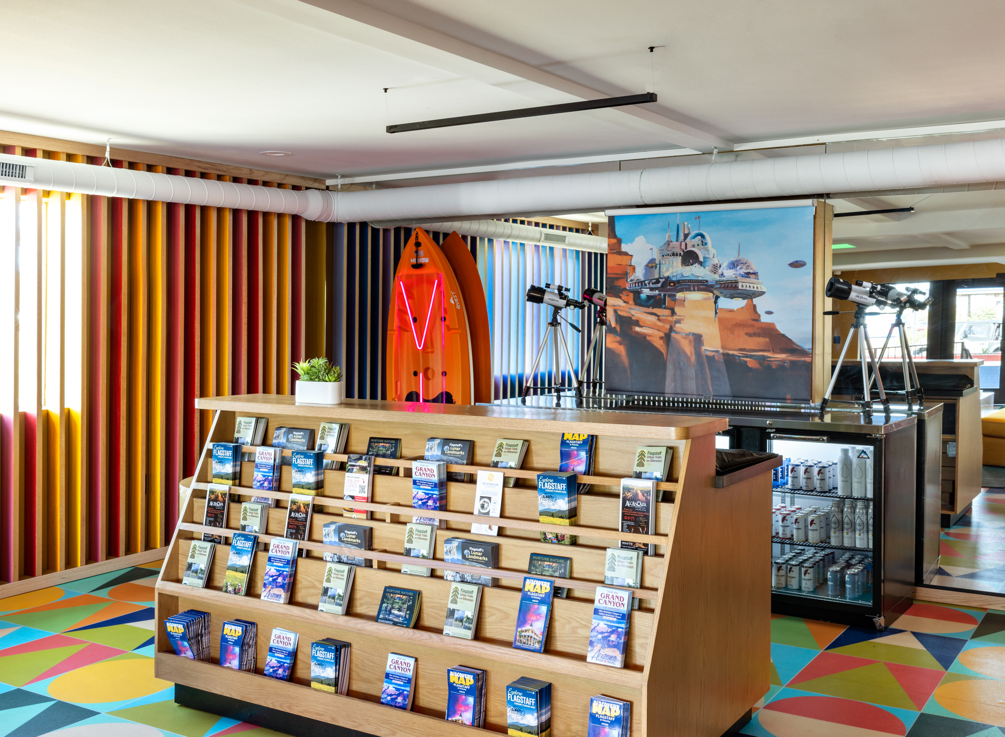 lobby-at-americana-motor-hotel-in-flagstaff-arizona