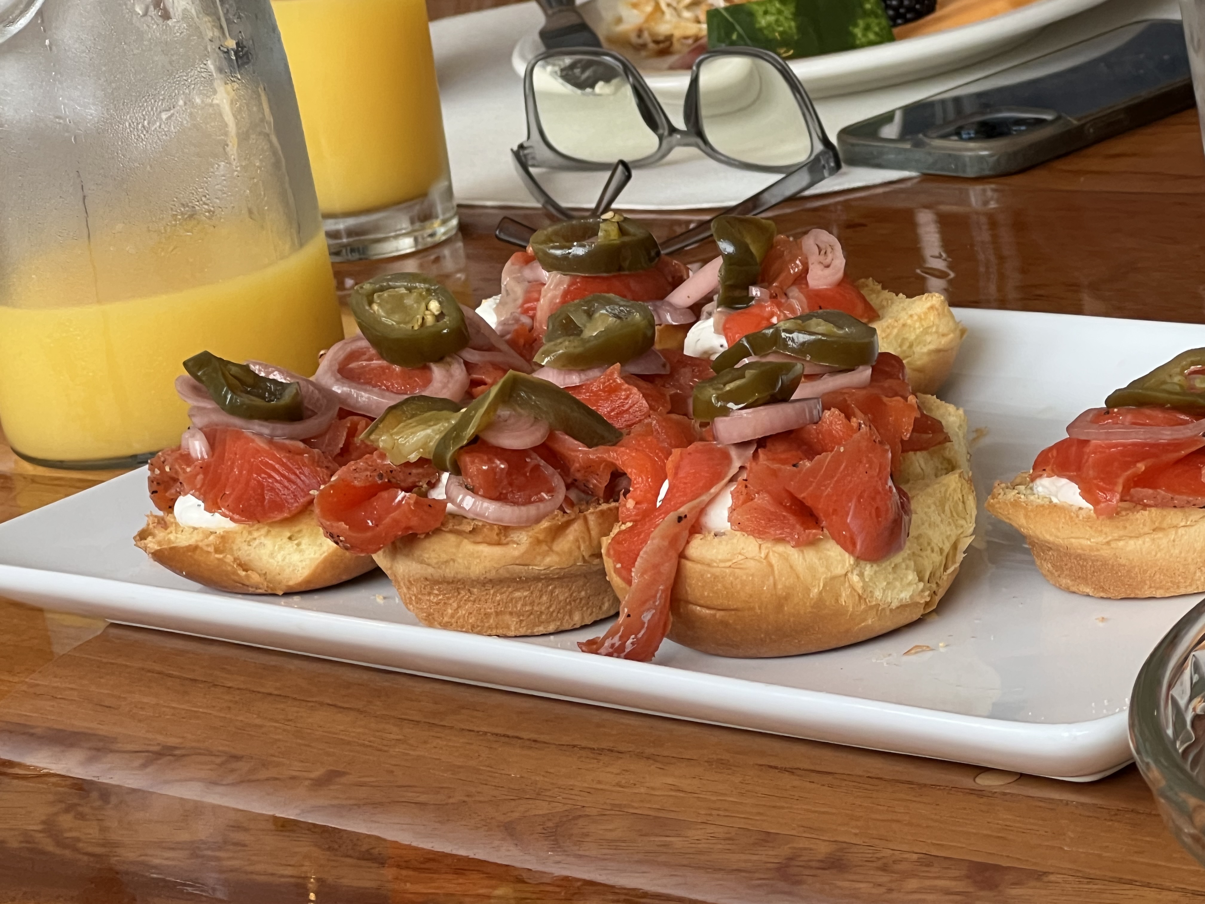 when-in-rome-our-chefs-take-on-bagels-with-smoked-salmon-there-is-bread-in-there-somewhere