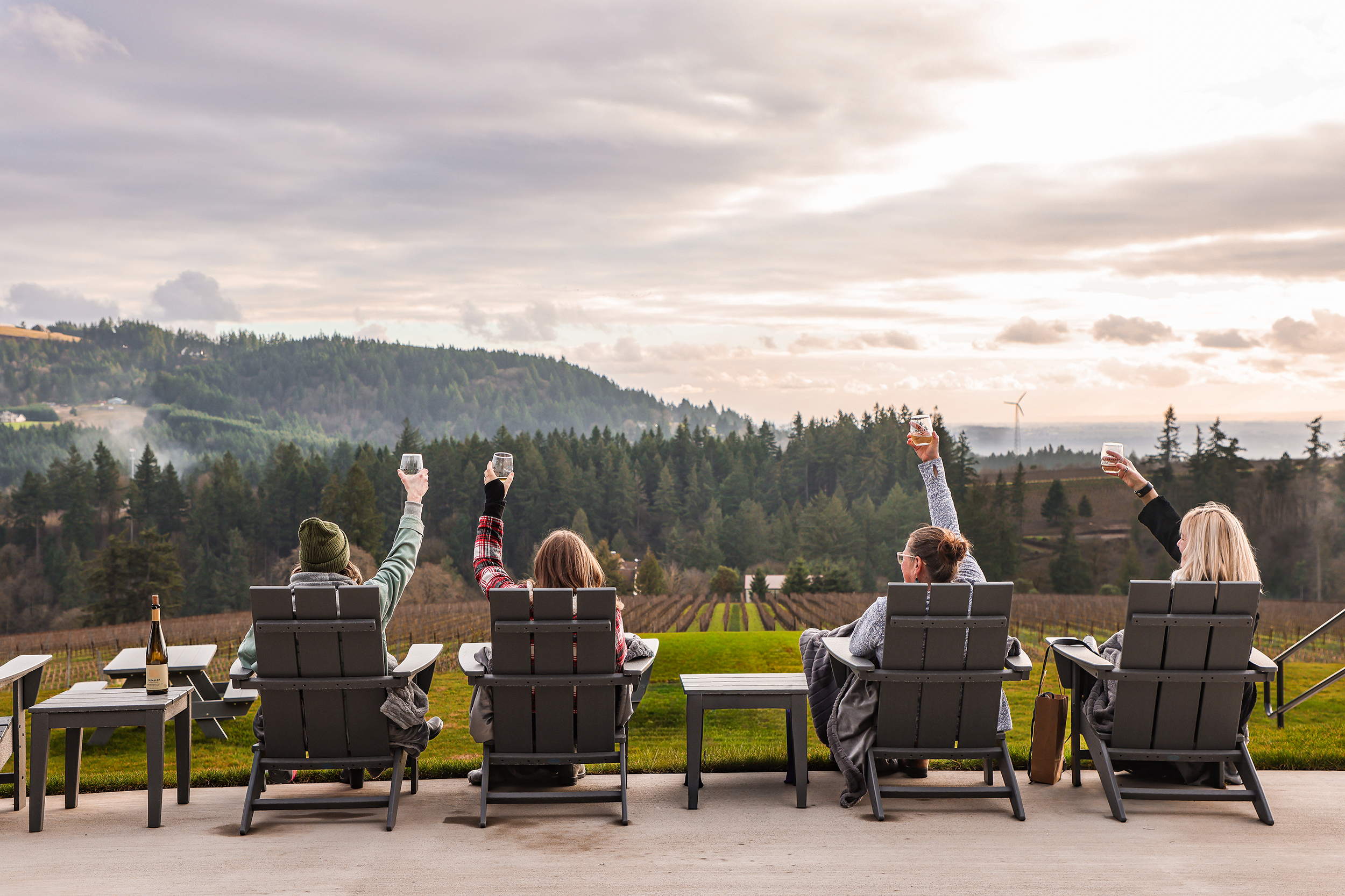cheers-on-the-patio-at-chehalem-estate-tasting-room
