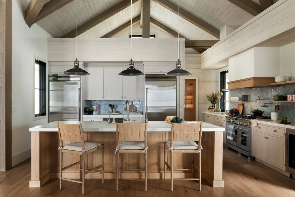 Kitchen Flathead Lake House by Pearson Design Group