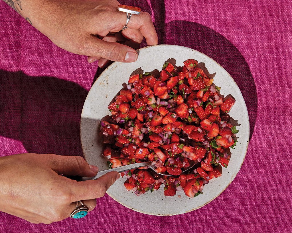 You’ll Be Making This Strawberry Salsa All Summer Long