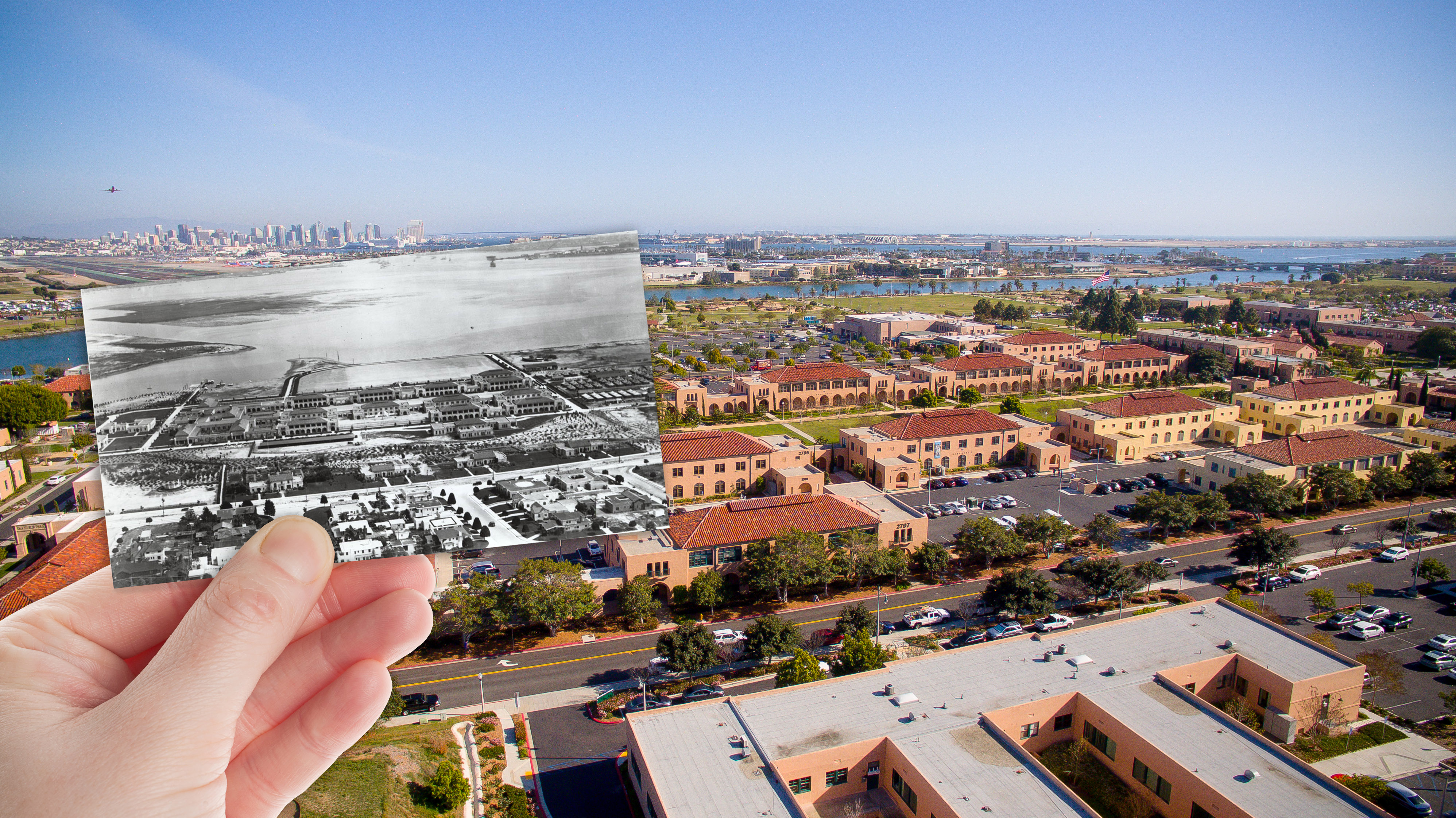 aerial-view-of-arts-district-liberty-station-then-and-now