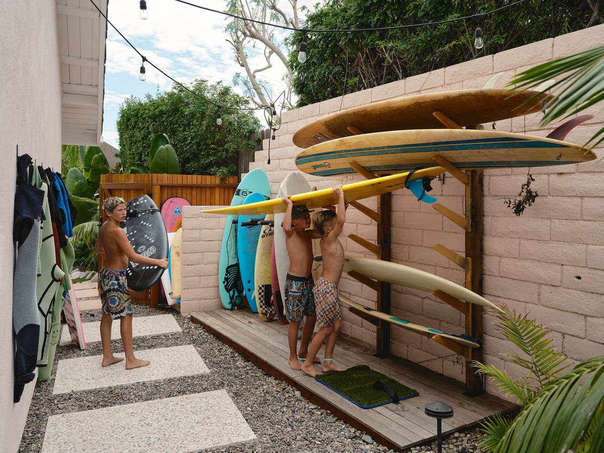 Kids with Surfboards