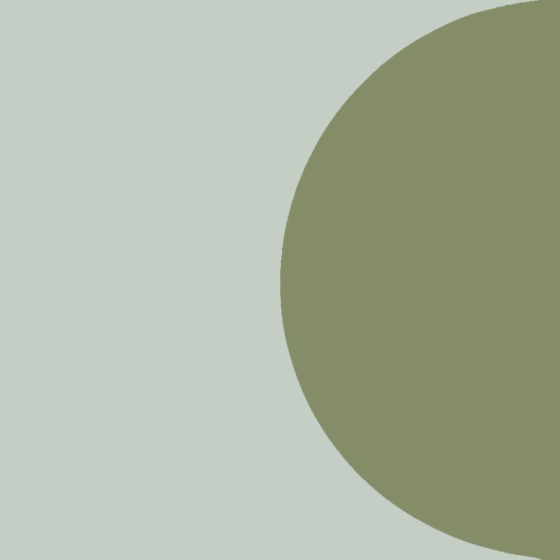 Strands Green Arches Tile