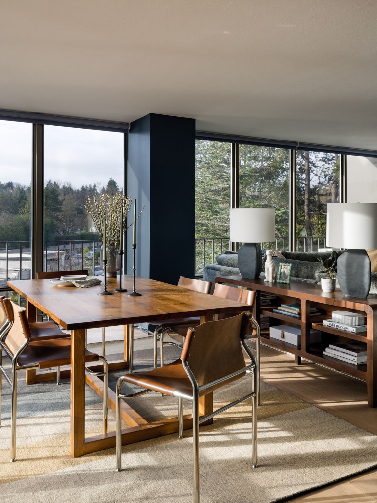 Dining Table Seattle Condo by Shannon Adamson