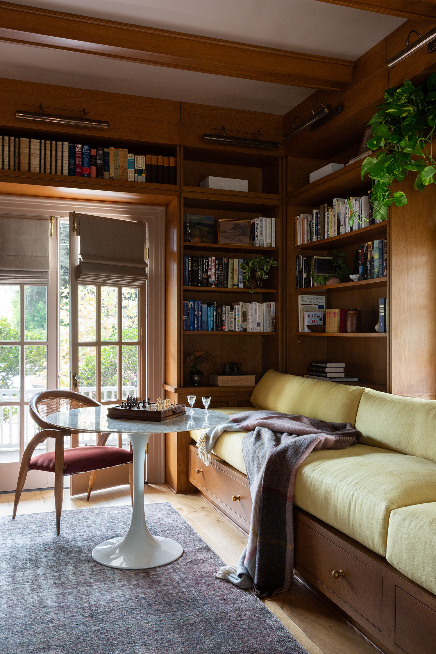 Library Nook Plaster & Patina