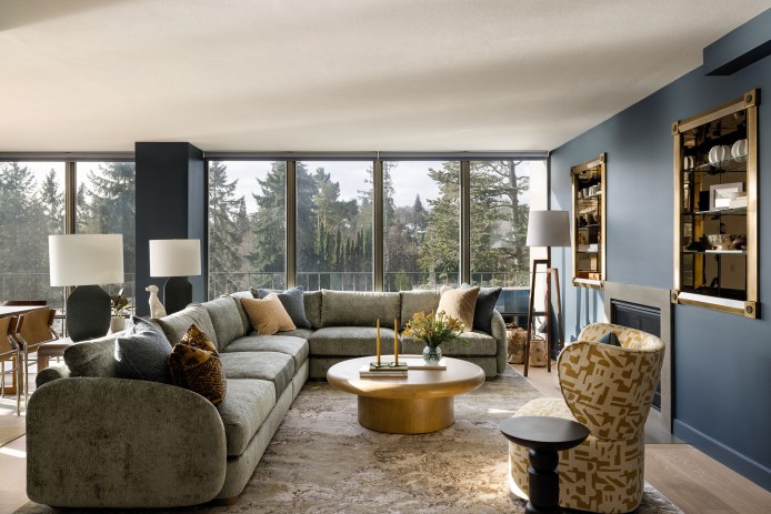 Living Area Seattle Condo by Shannon Adamson