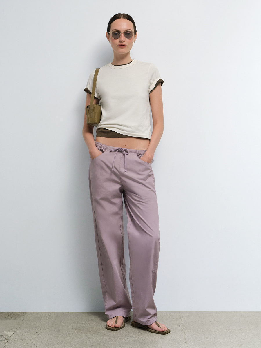 Mate the Label Organic Poplin Essential Pant
