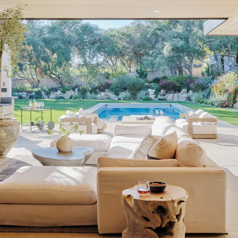 With Enough Seating for a Football Team, This Montecito Ranch House Was Designed for Entertaining