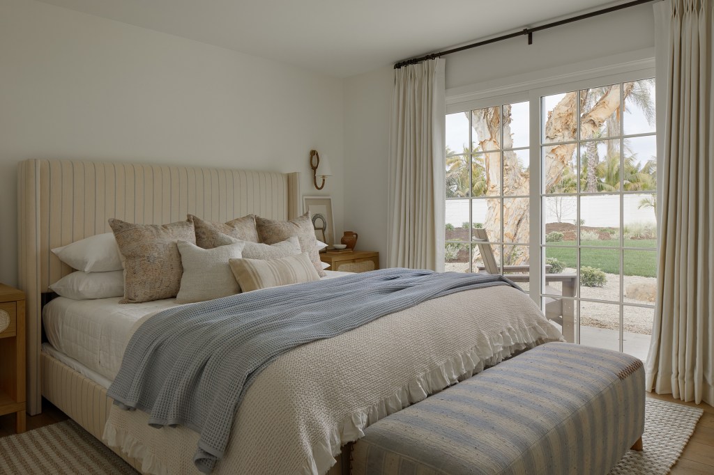 Neutral Bedroom Hearth Homes Interiors