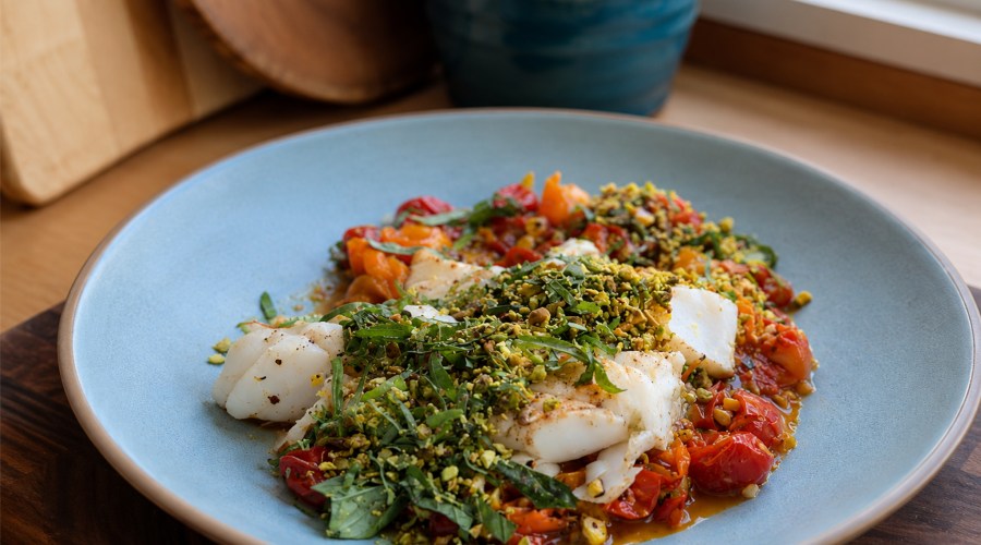 This One-Pan Cod Is Our Ideal Late-Summer California Dinner