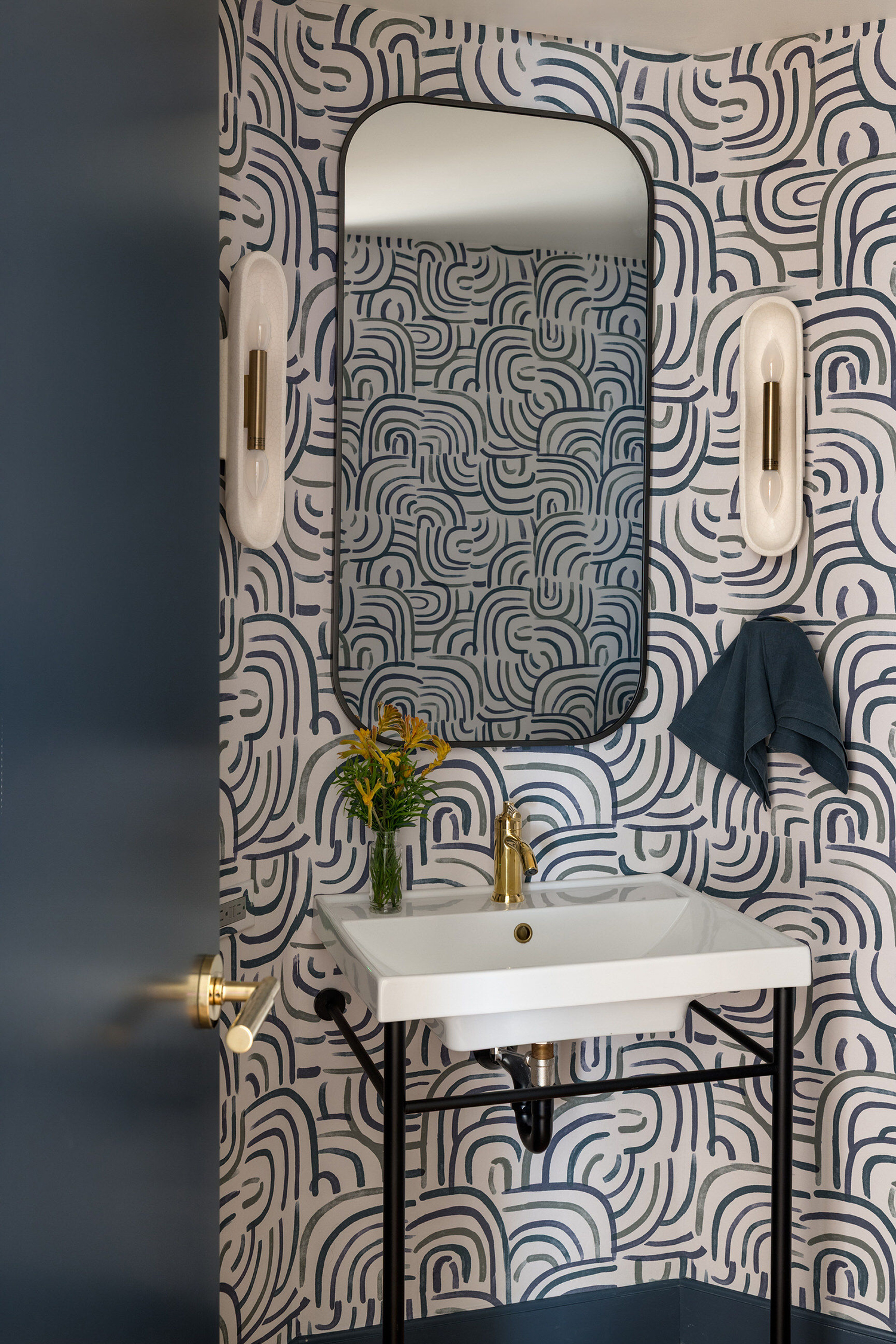 Powder Room Seattle Condo by Shannon Adamson
