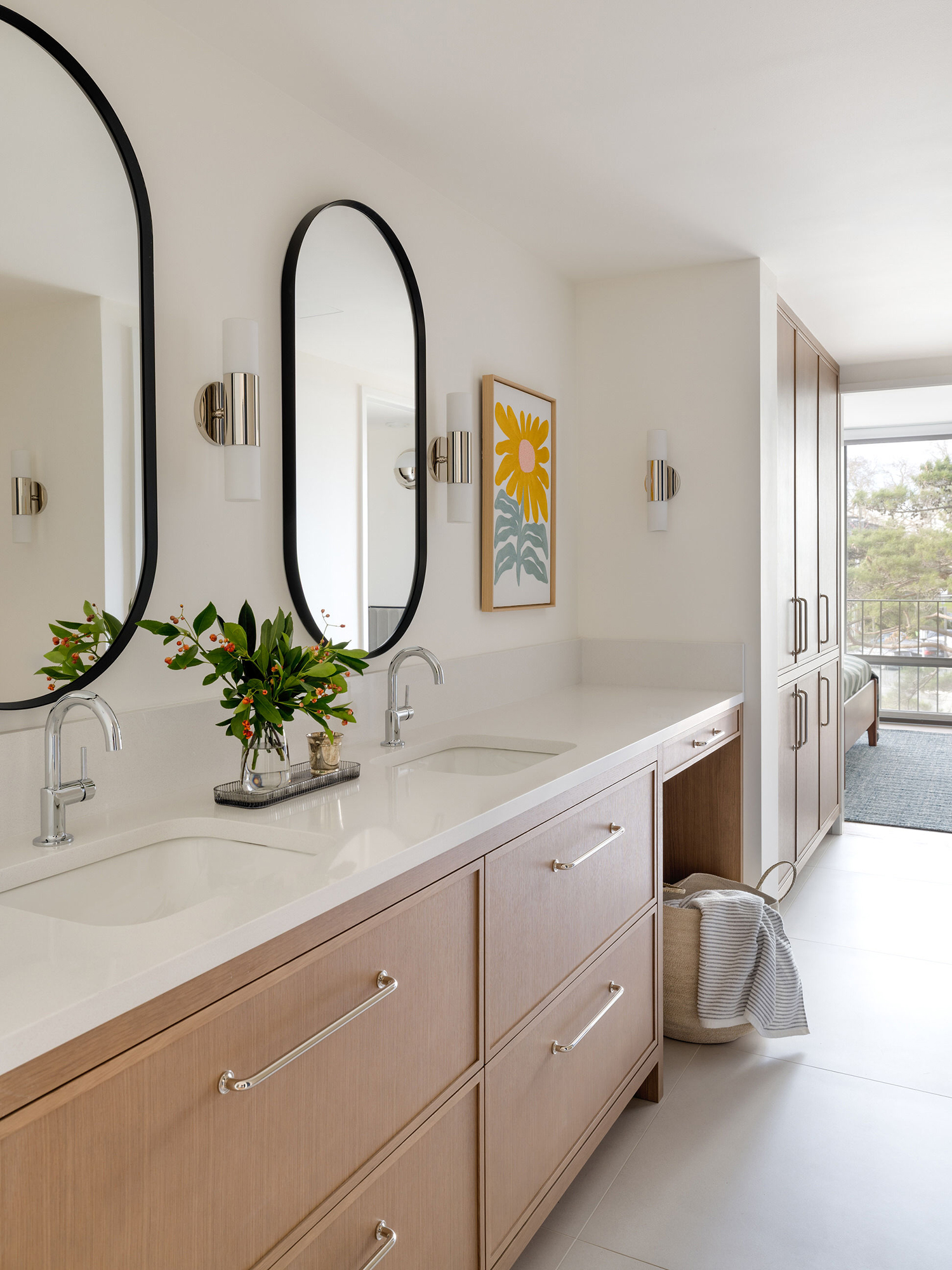 Primary Bathroom Seattle Condo by Shannon Adamson