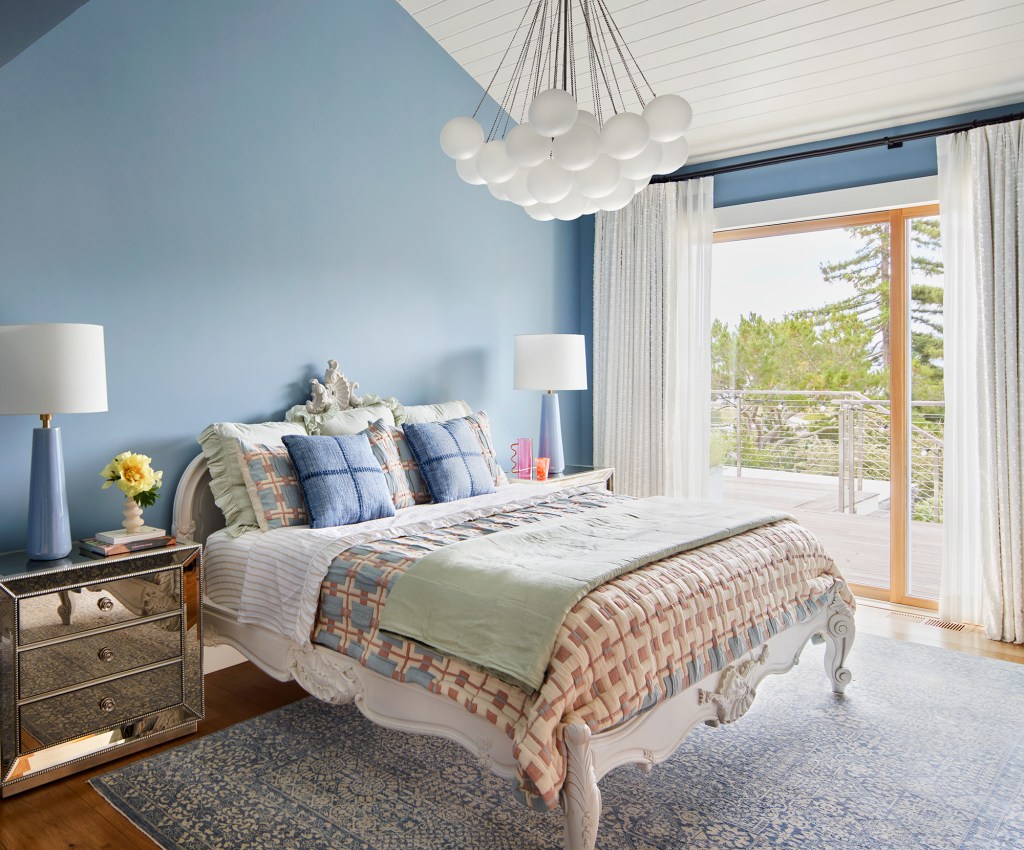 Primary Bedroom Mill Valley House by Studio Munroe