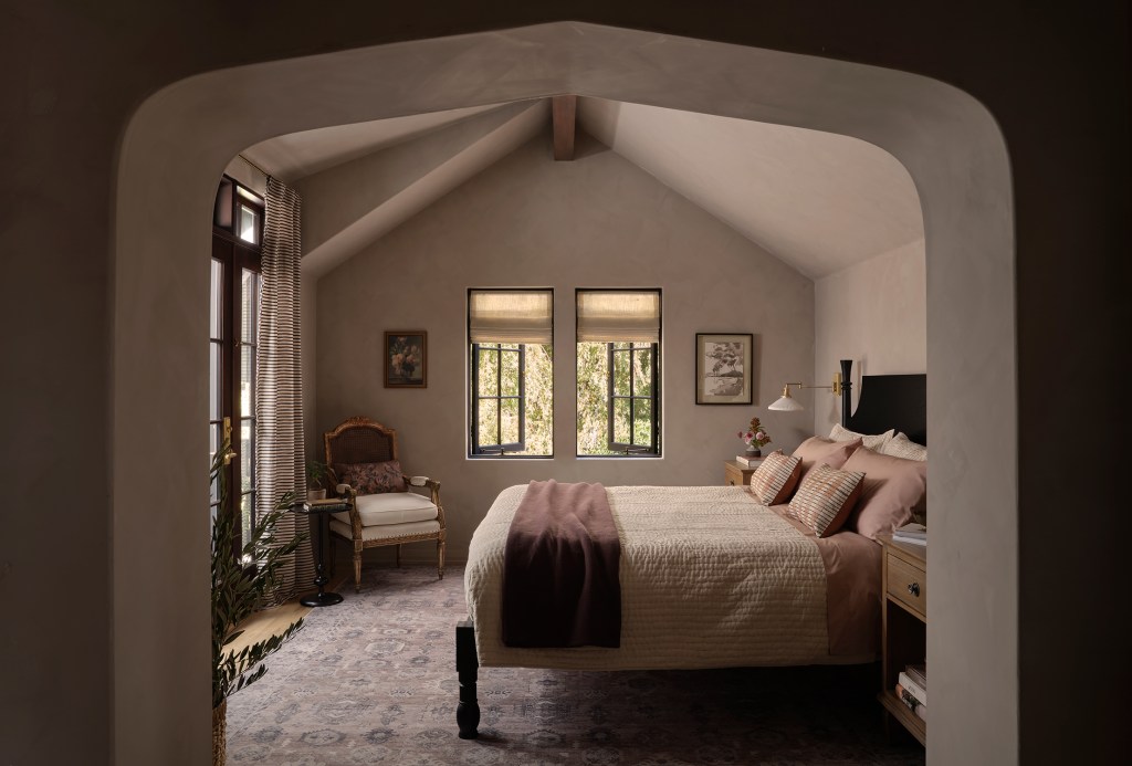 Primary Bedroom San Marino Tudor by HartmanBaldwin