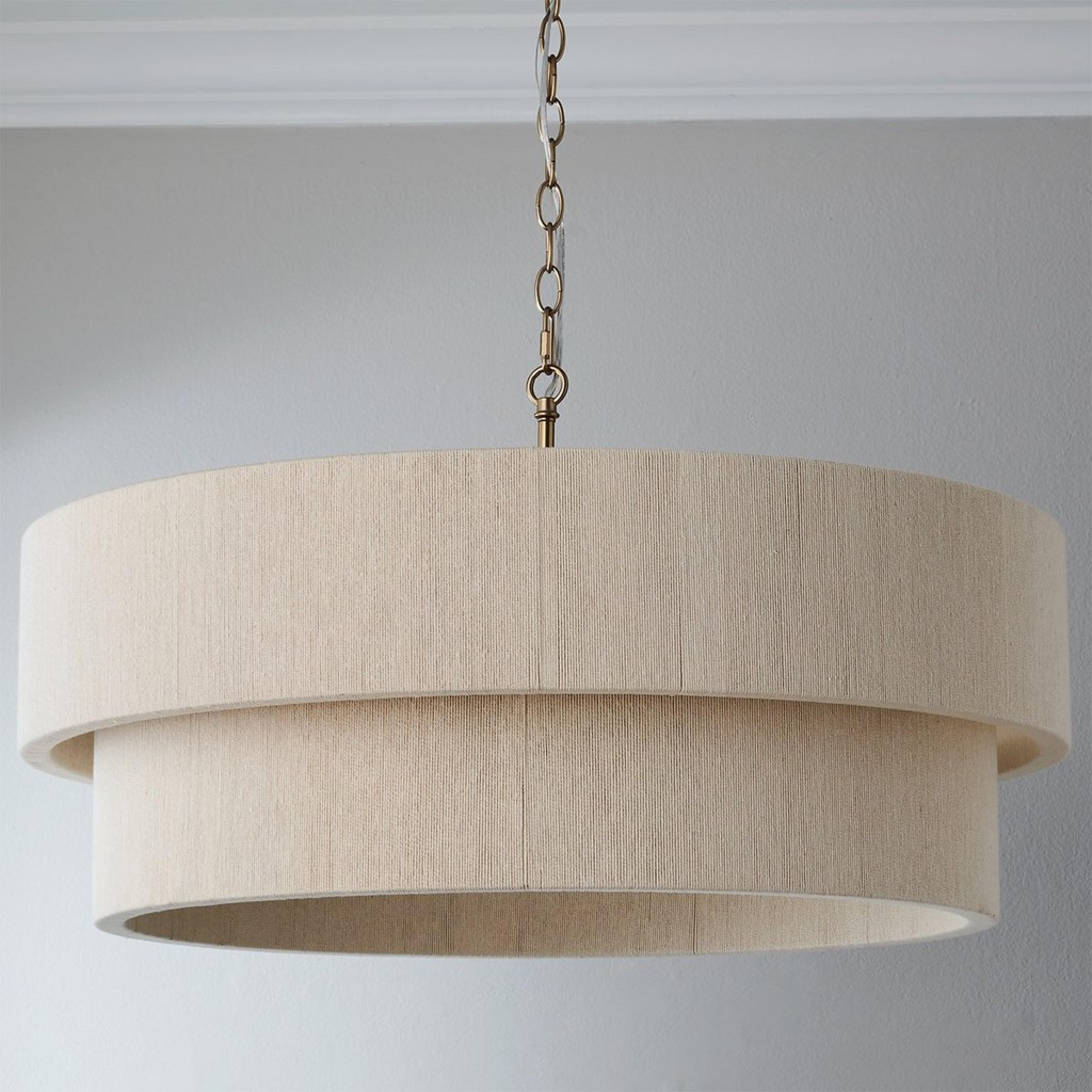 Shades of Light Kalini Double Drum Chandelier