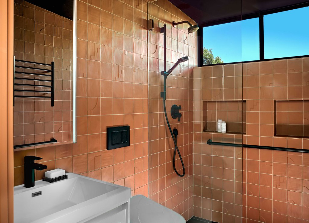 ADU Bathroom Menlo Park House by Ogawa Fisher Architects
