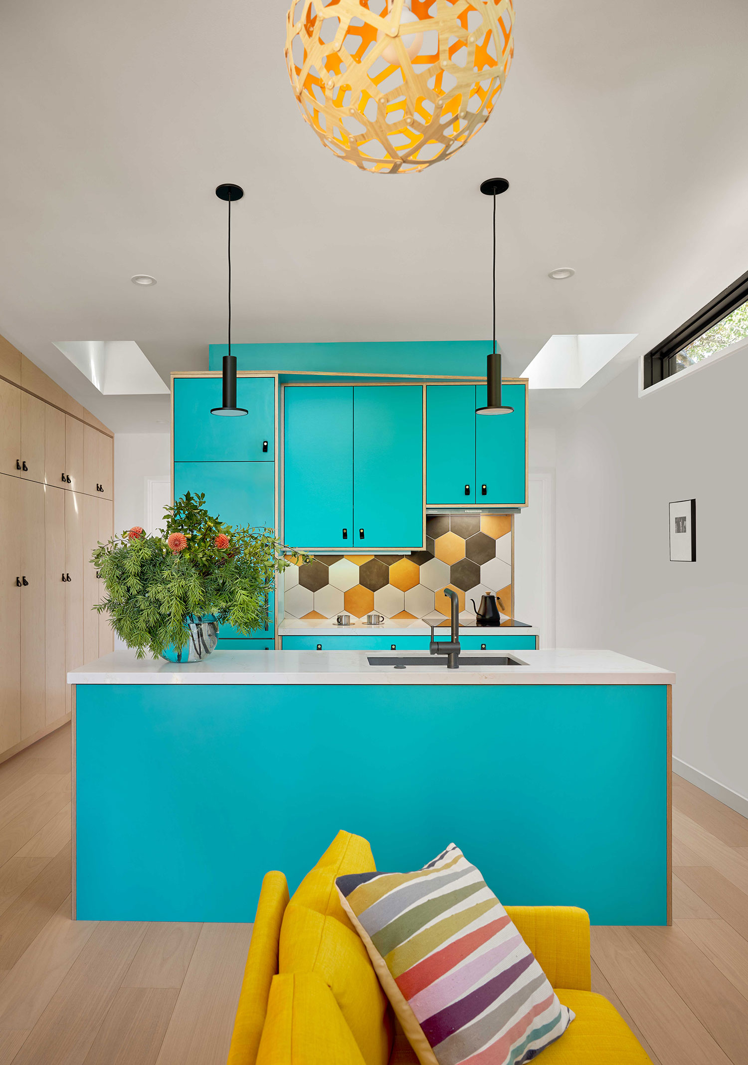 ADU Kitchen Menlo Park House by Ogawa Fisher Architects