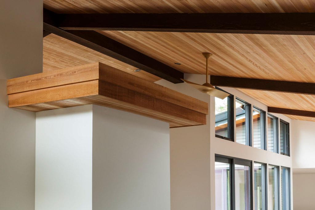 Ceiling Fan Wood Beam Ceiling