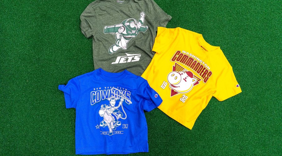 Disney's Collaboration with the NFL Brings Two Favorite Pastimes into One Collection