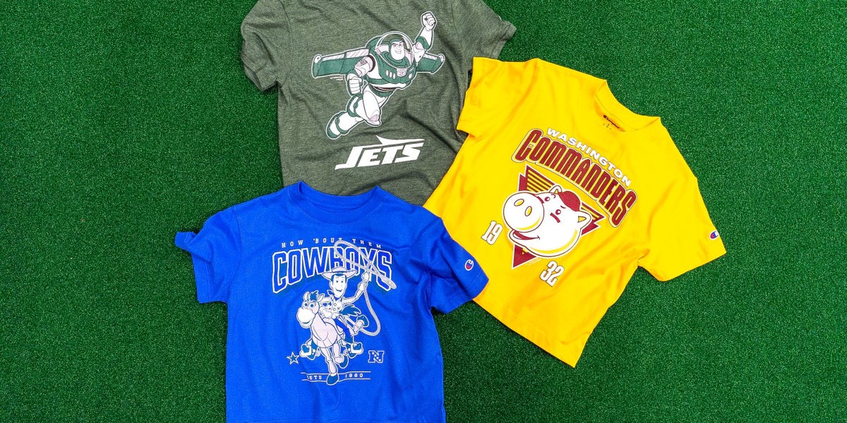 Disney’s Collaboration with the NFL Brings Two Favorite Pastimes into One Collection