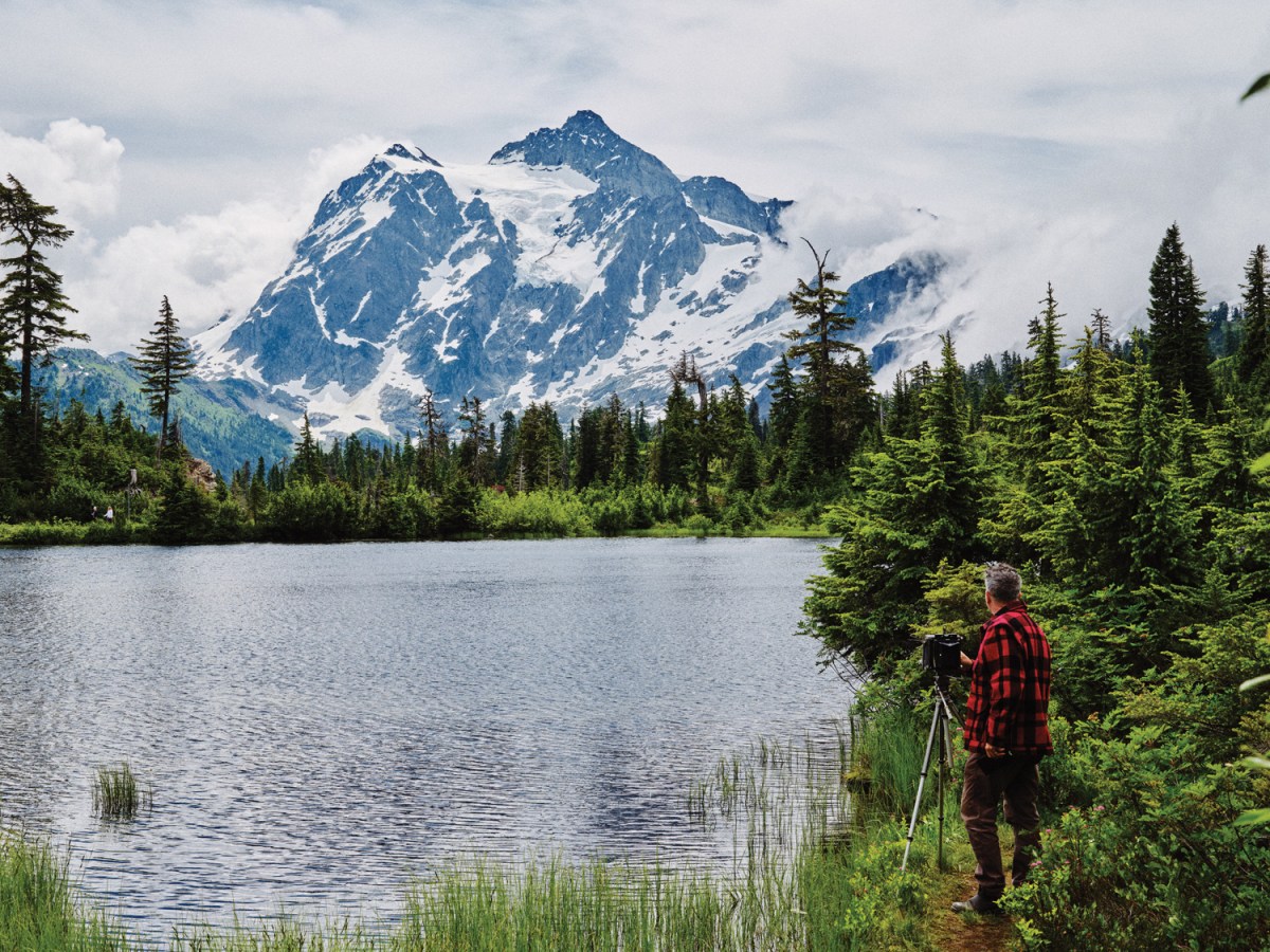 Mount Shuksan Taken with the Large Format Camera