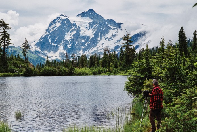 Mount Shuksan Taken with the Large Format Camera