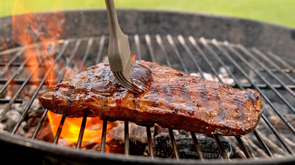 Grilling Meat