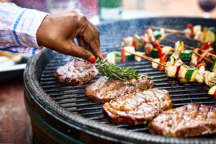 Grilling Steak