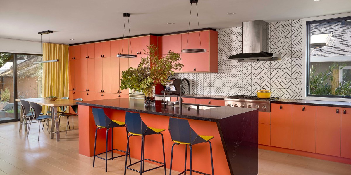 A Colorful Multigenerational Home Strikes the Perfect Balance Between Practical and Joyful