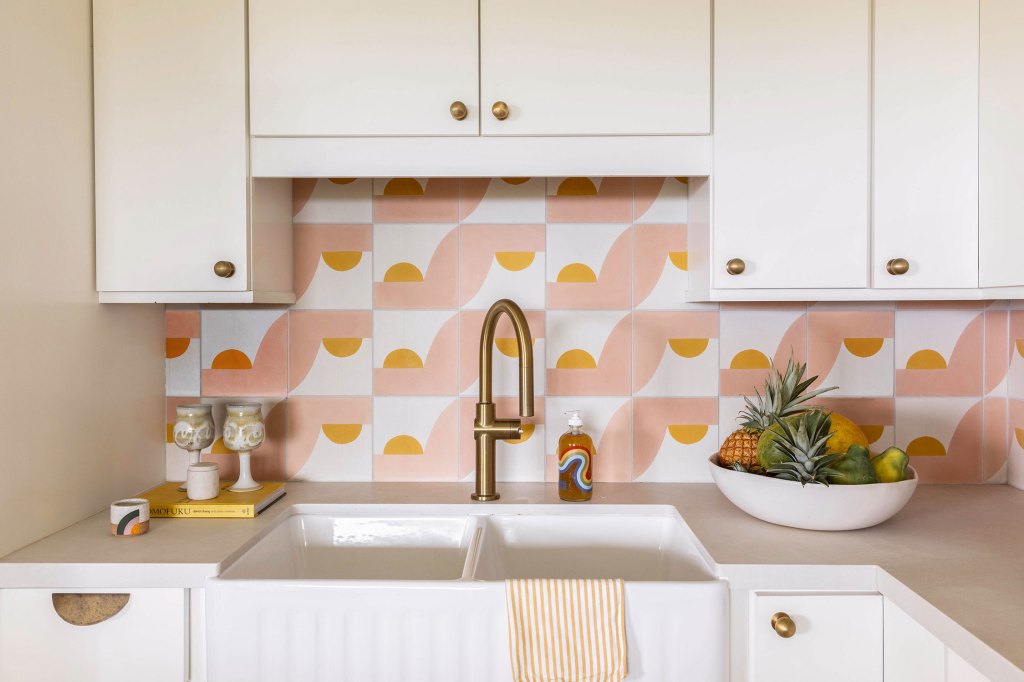 Kitchen Sink Hawaiian Surf Cabin by Sun Soul Style Interiors
