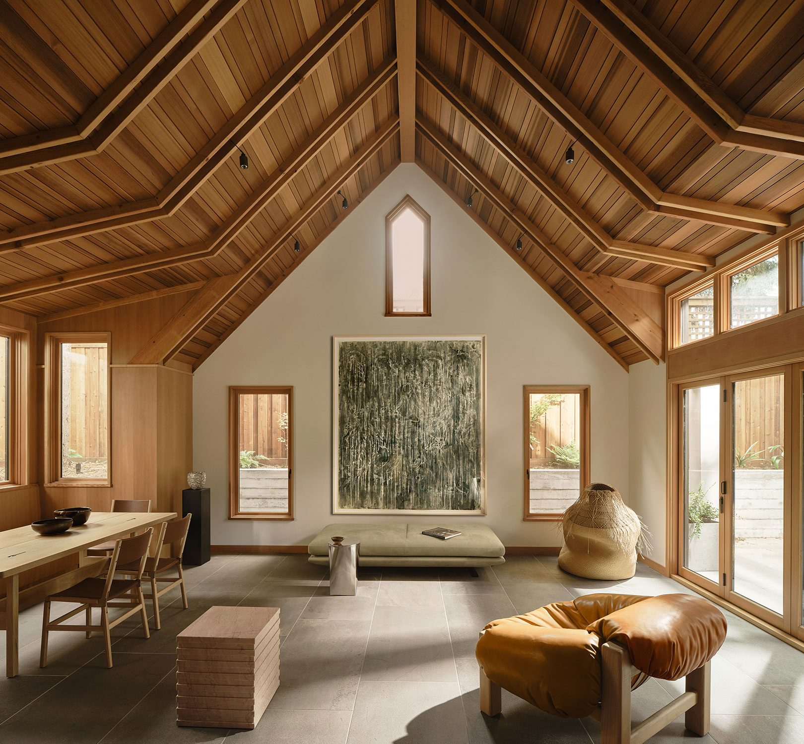Living Room SF ADU by ES LO Design