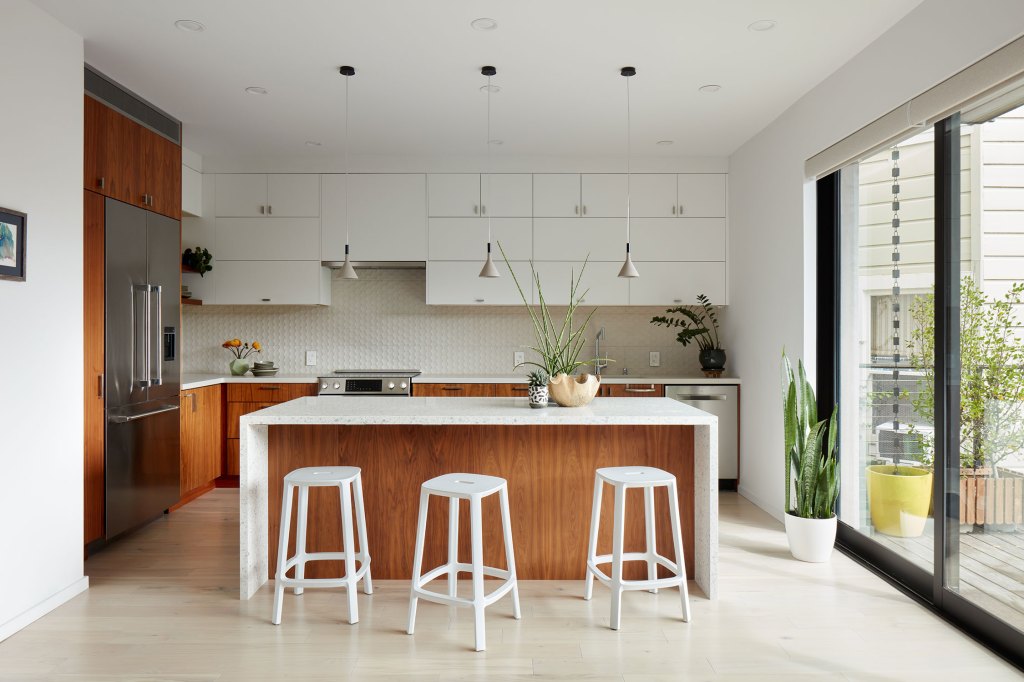 Lower Level Kitchen Castro Two Unit by Raumfabrik